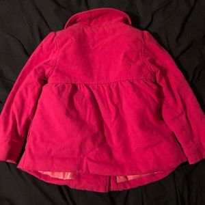 Little girls peacoat